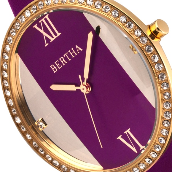 Women\'s Purple Band Watch